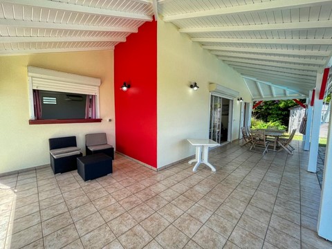 VILLA ROSEAU location  villa à ST François Guadeloupe